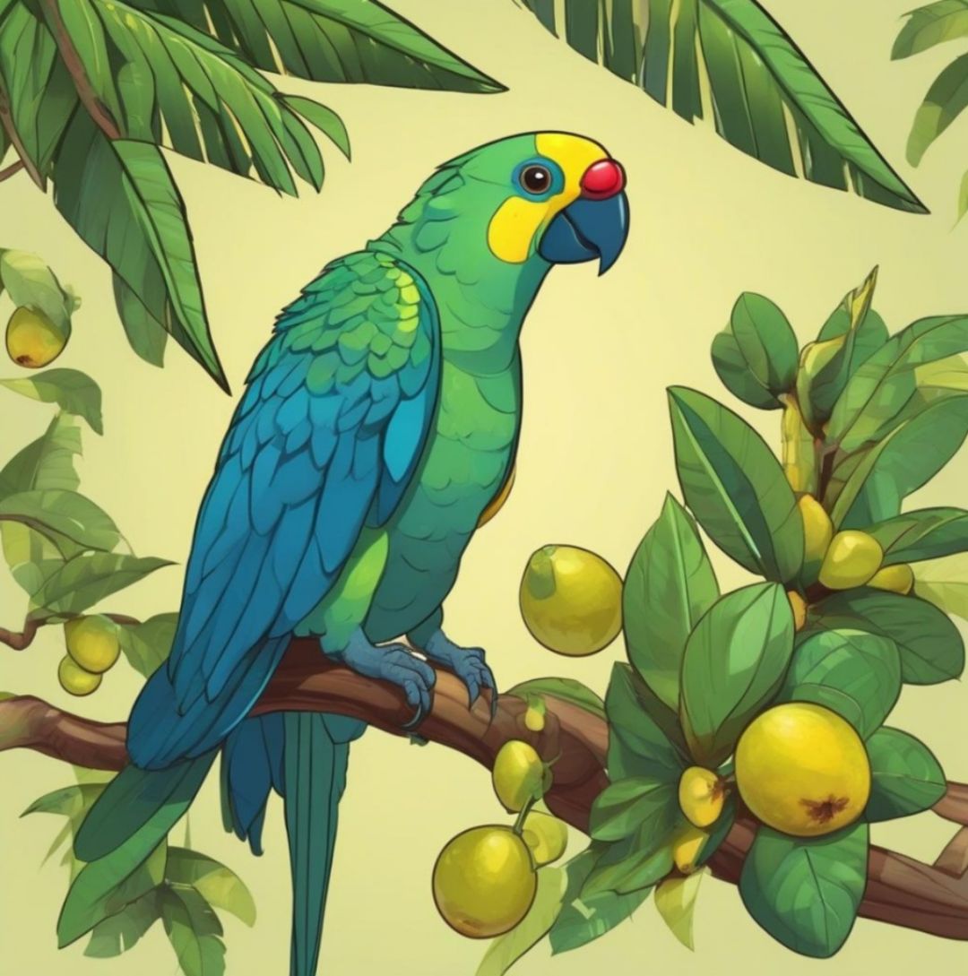 Burung nuri tosca asal papua